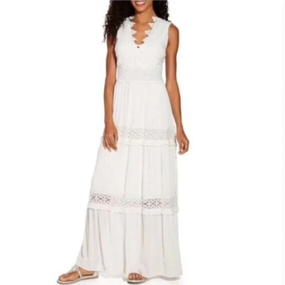 knee length dresses for ladies Alexia Admor Alexa Lace Trim Floral Print Dress - Lemoncello